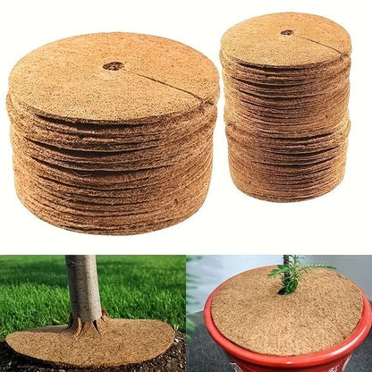 Natural Coconut Coir Mats (Pack of 6pc)
