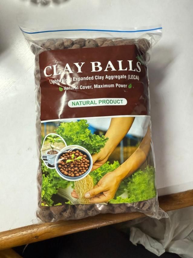 LECA Clay Balls (400gm) - Hydrotons Lightweight Expanded Clay