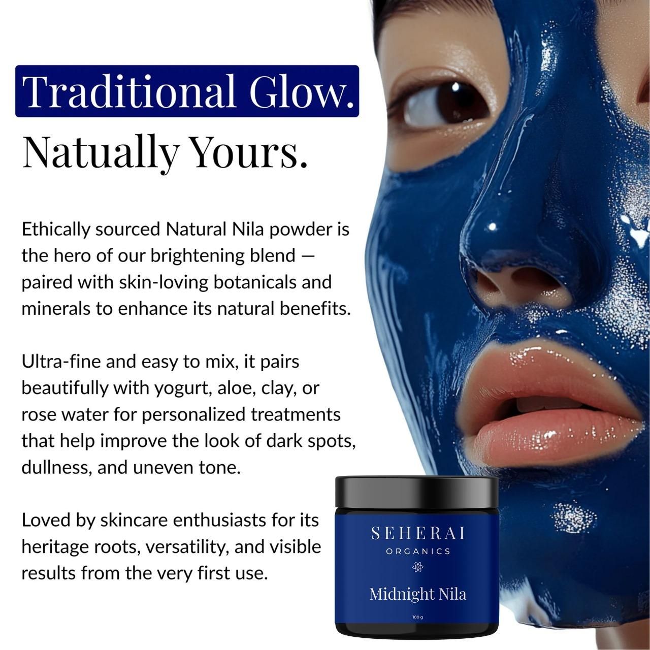 The Original Nila Powder 100gram (Pack of 2)