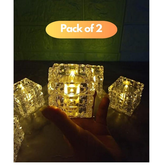 Flameless led Diya Pack of 2