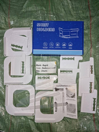 Bedsheet Lock Holder (4pc)