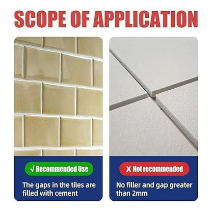 Tile Repair Pen (Pack of 3) Grout Pen for Bathroom, Kitchen, Floor & Wall Tiles