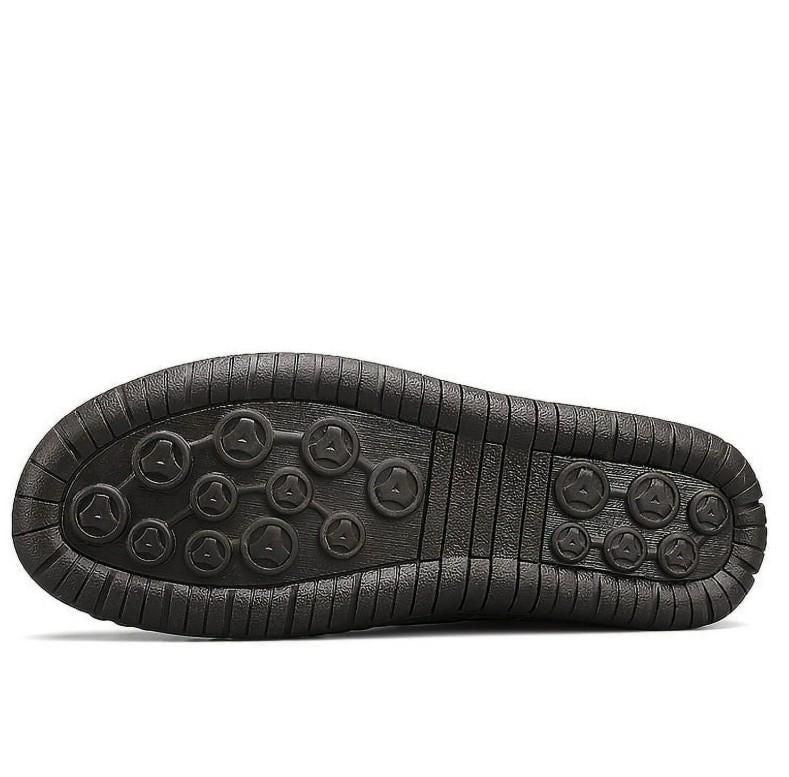 Men's Stitching Breathable Anti-skid Slip On Shoes