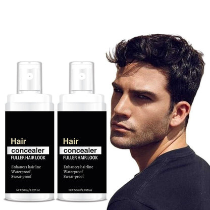 Hair Concealer | Waterproof & Sweat-Proof Powder for Fuller Hair Look (Pack of 2)